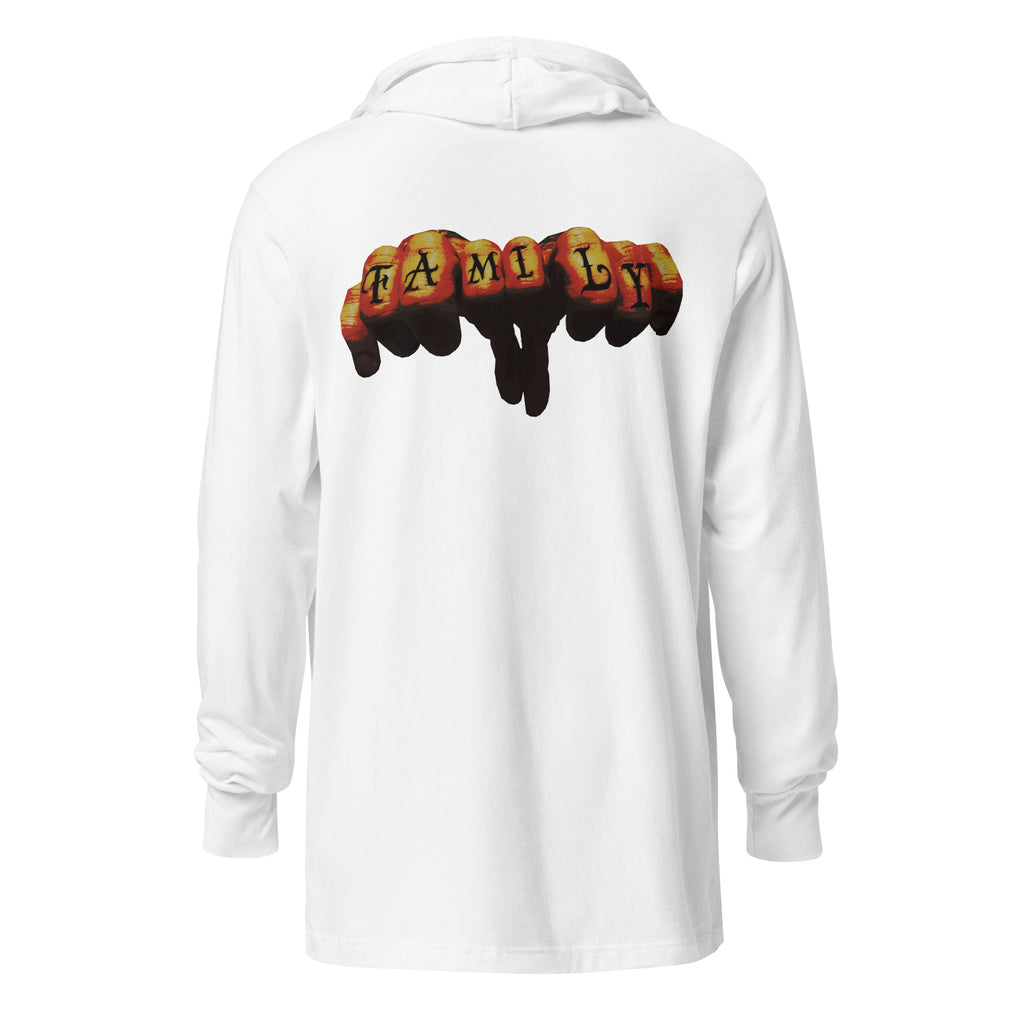 Family | hooded long-sleeve tee