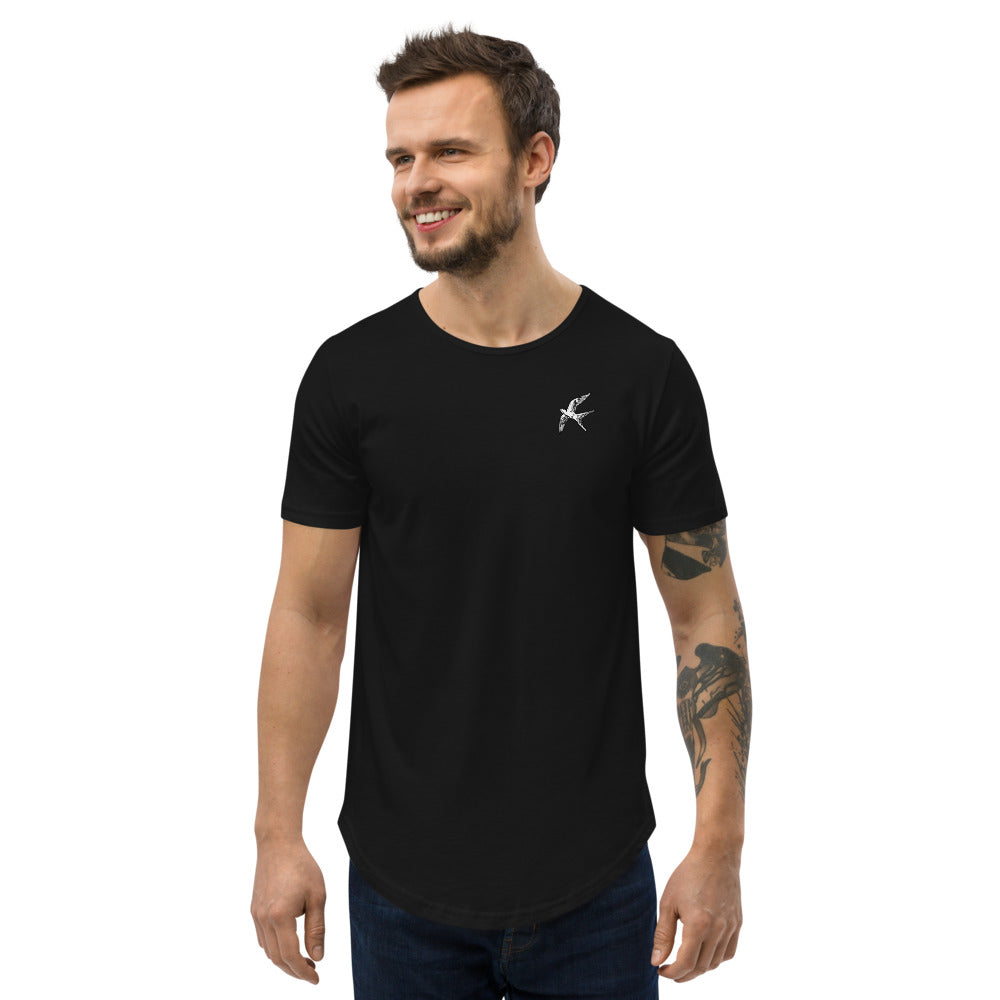 Love Bird | curved hem t-shirt