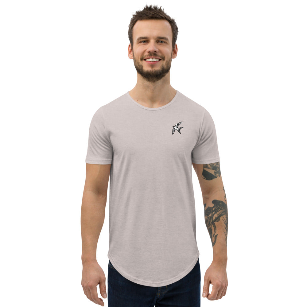 Love Bird | curved hem t-shirt
