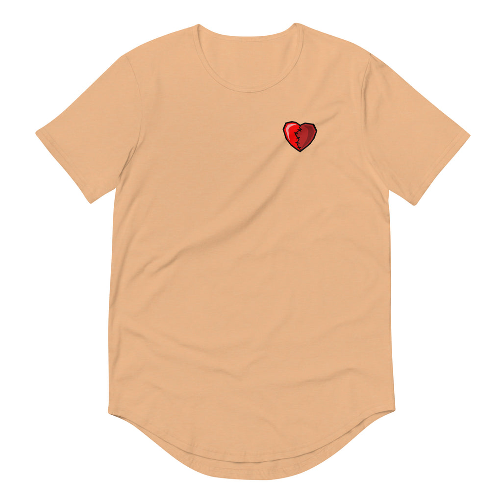 Healed Heart | men's Curved Hem T-Shirt 1