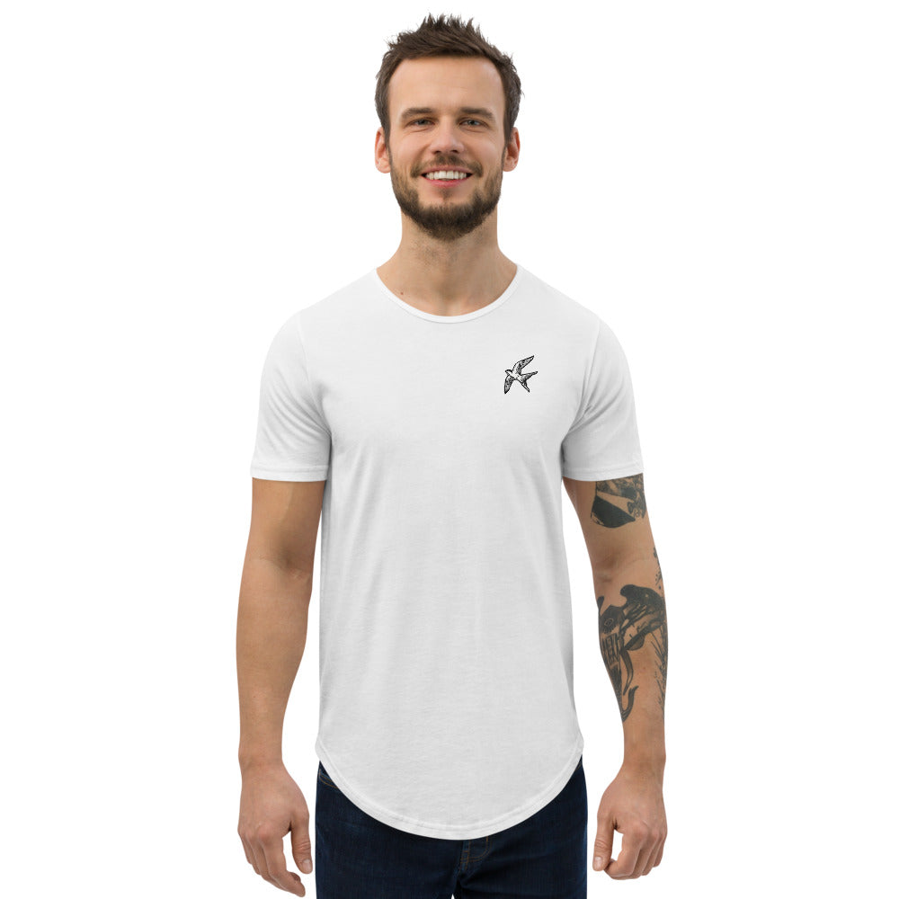 Love Bird | curved hem t-shirt