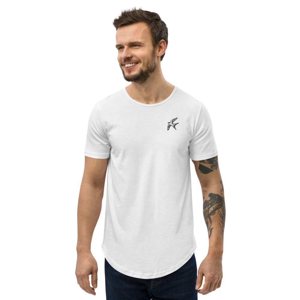 Love Bird | curved hem t-shirt