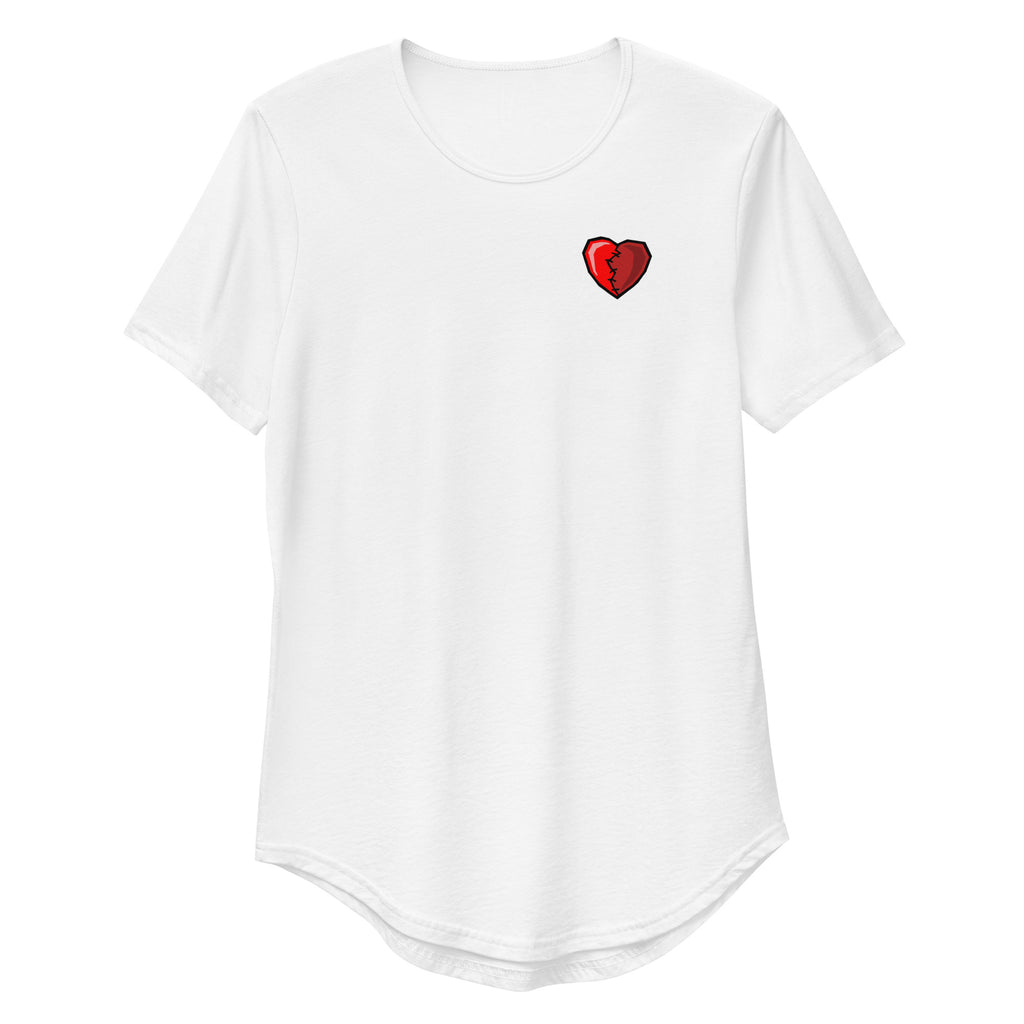 Healed Heart | men's Curved Hem T-Shirt 1
