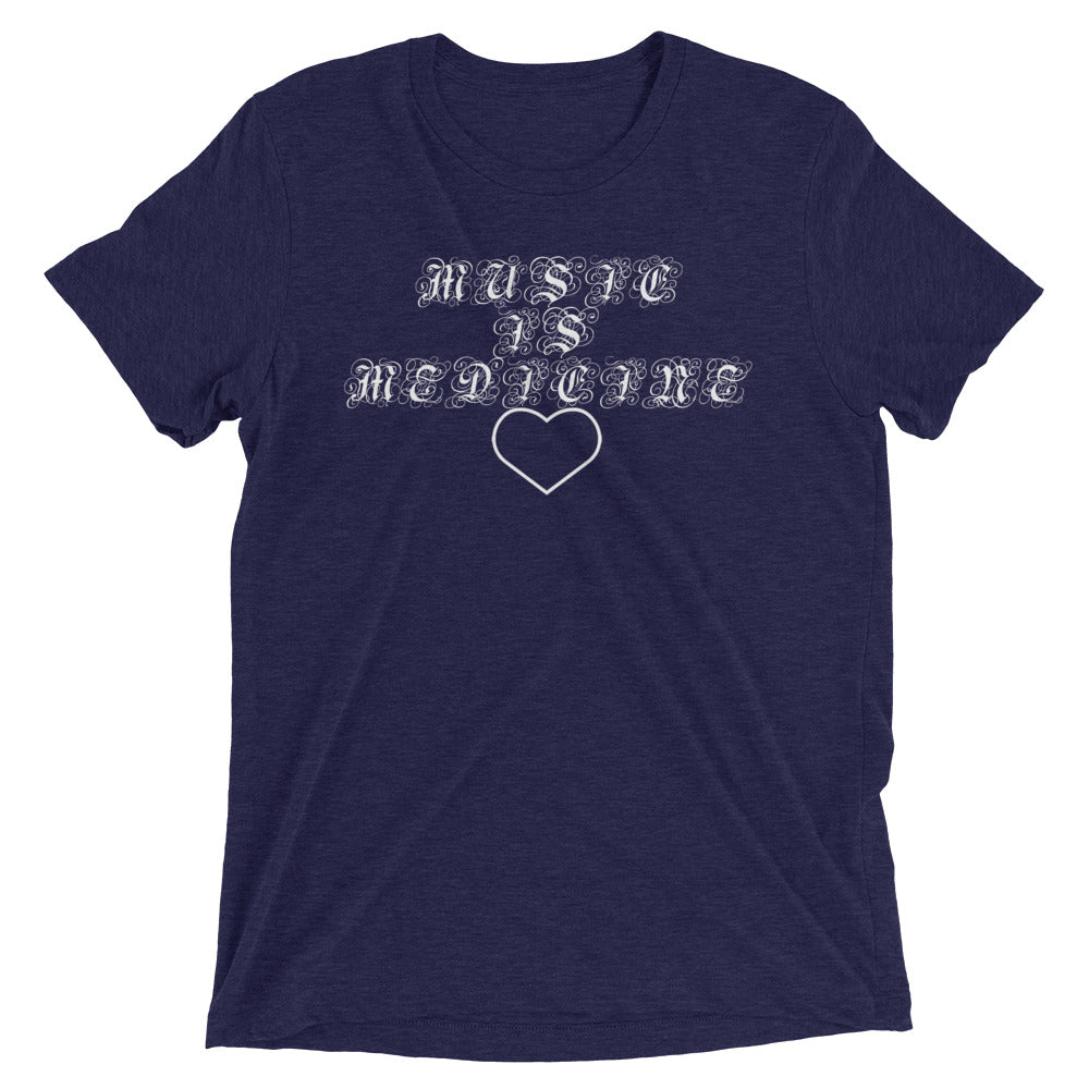 MusicIsMedicine | unisex tri-blend t-shirt