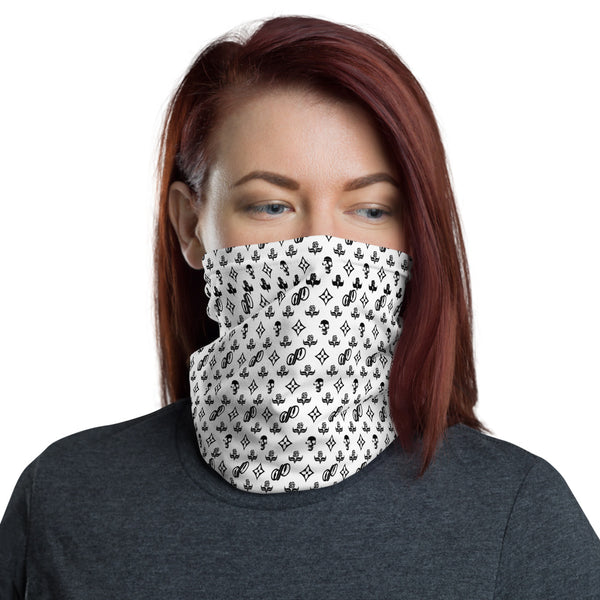 JPMonogram | black neck gaiter