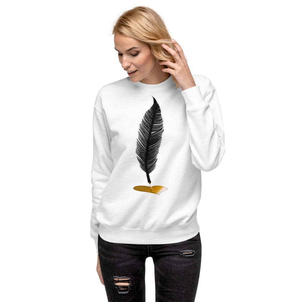 Golden Heart | unisex fleece pullover