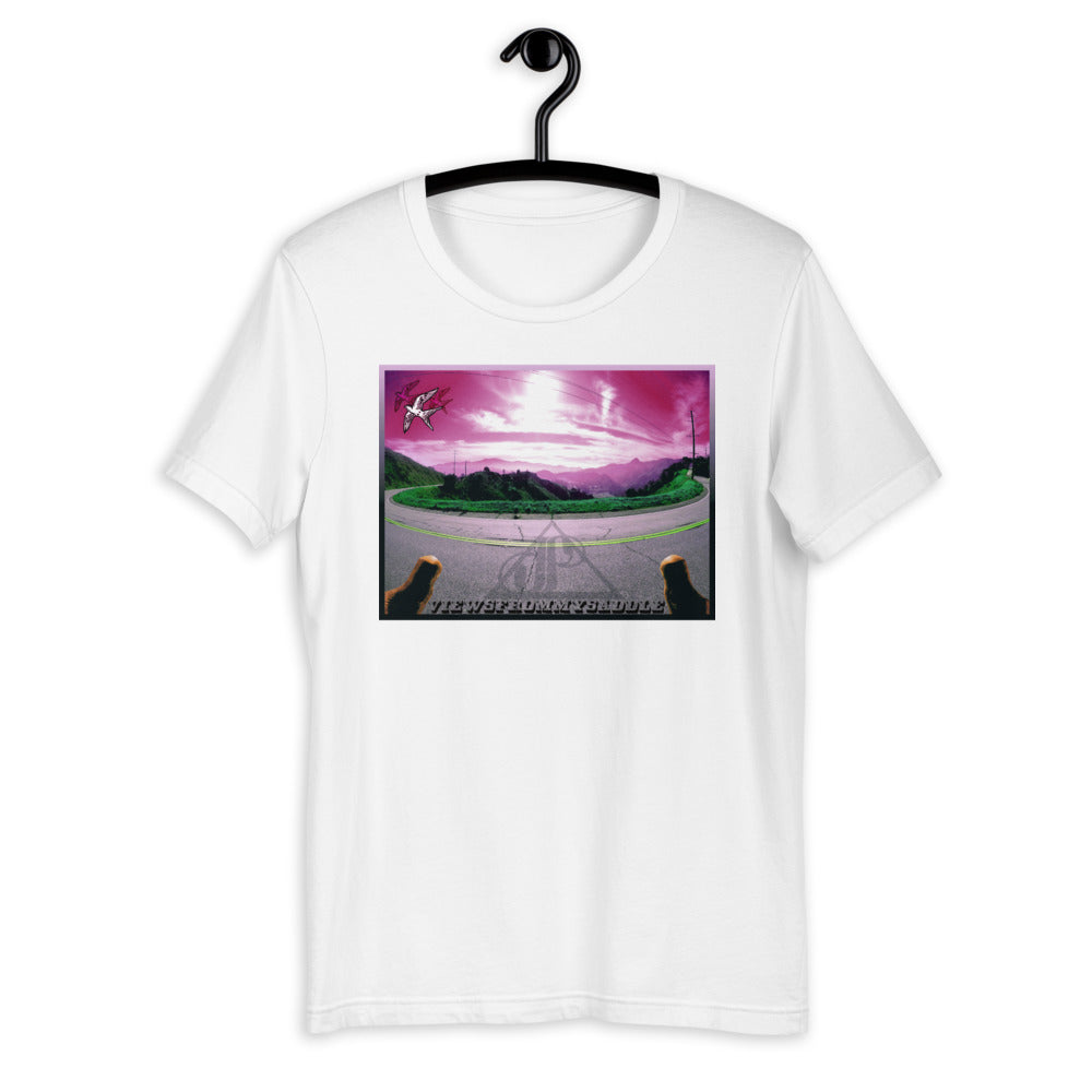 ViewsFromMySaddle | unisex cotton t-shirt