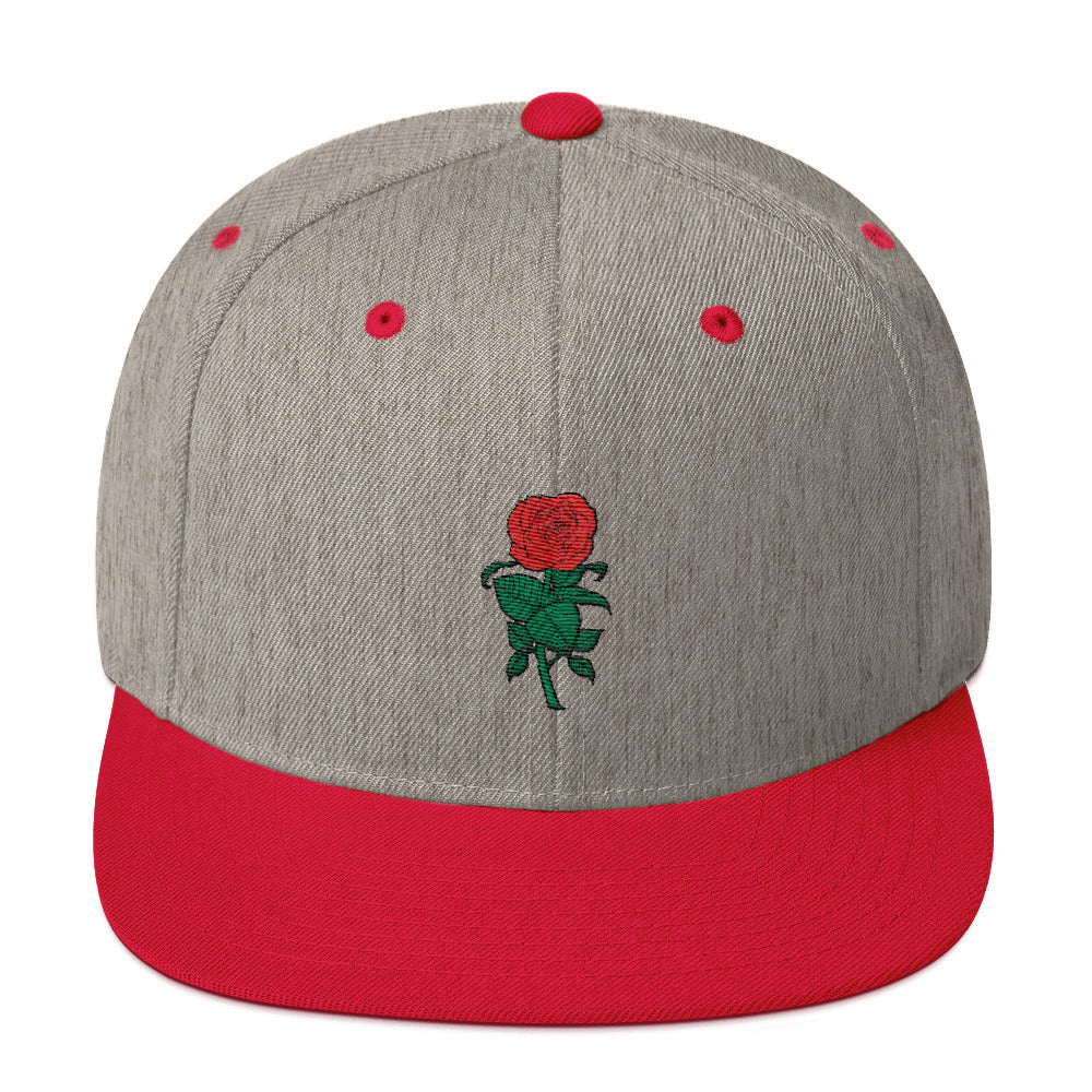 Bold Rose | snapback hat