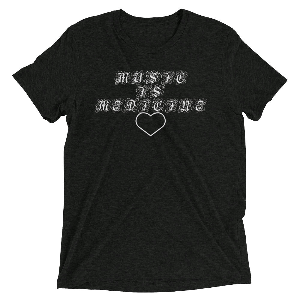 MusicIsMedicine | unisex tri-blend t-shirt