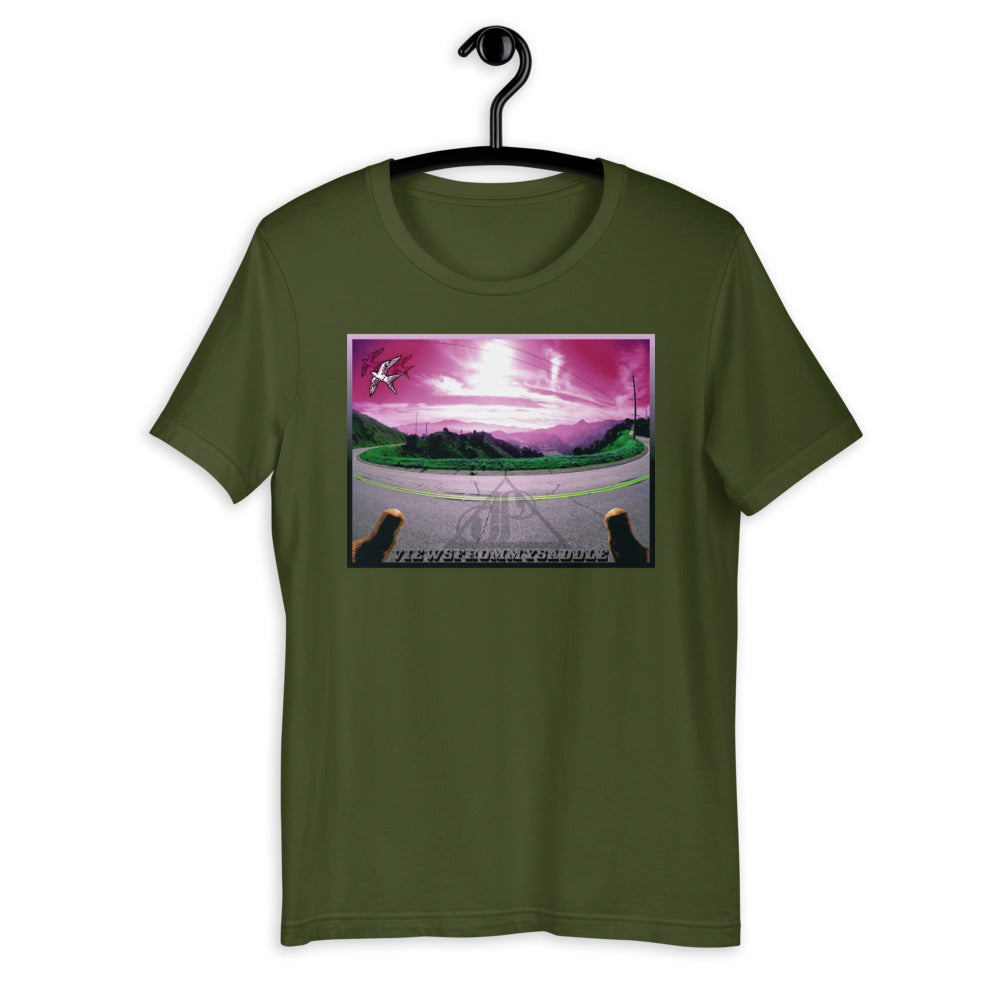 ViewsFromMySaddle | unisex cotton t-shirt