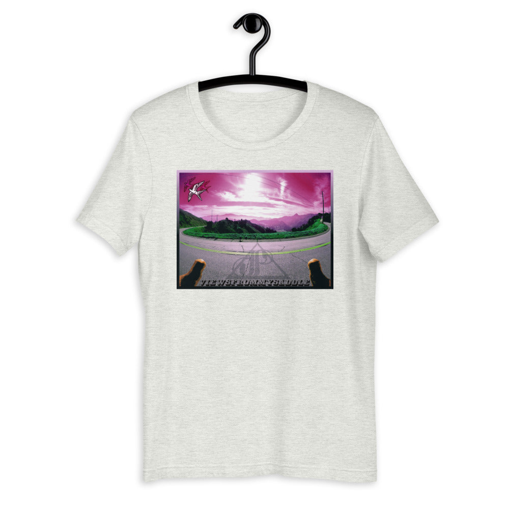 ViewsFromMySaddle | unisex cotton t-shirt