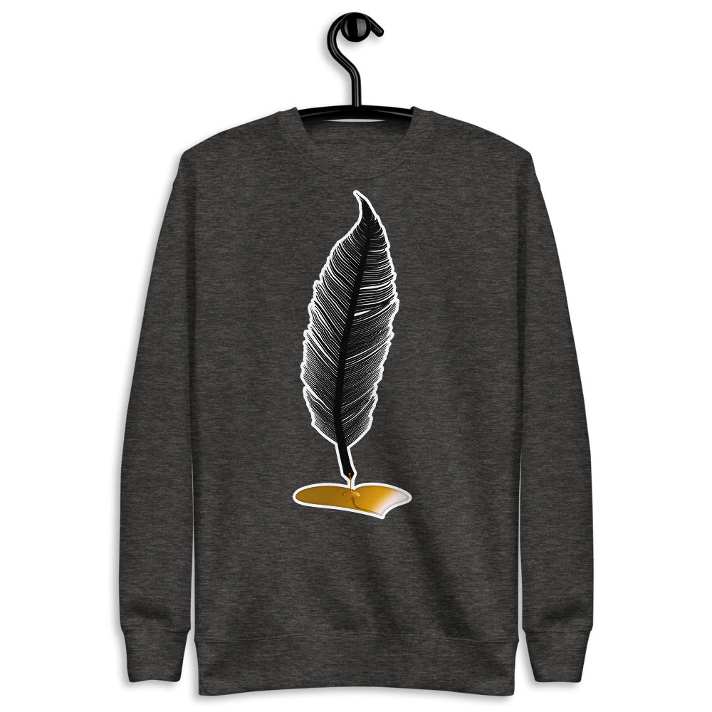 Golden Heart | unisex fleece pullover