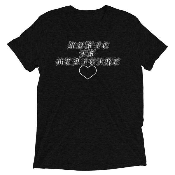 MusicIsMedicine | unisex tri-blend t-shirt