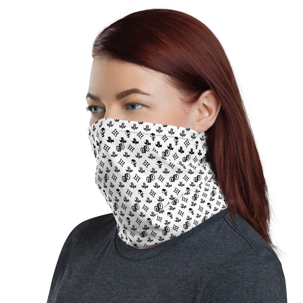 JPMonogram | black neck gaiter