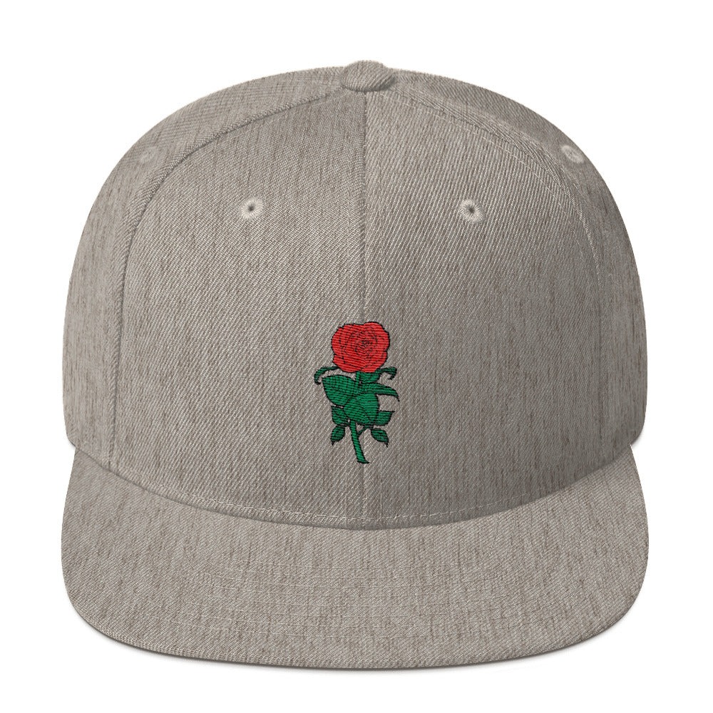Bold Rose | snapback hat