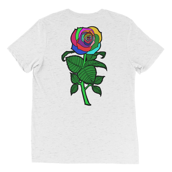 Big Bold Rose | women's tri-blend t-shirt