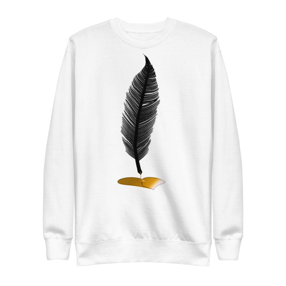 Golden Heart | unisex fleece pullover