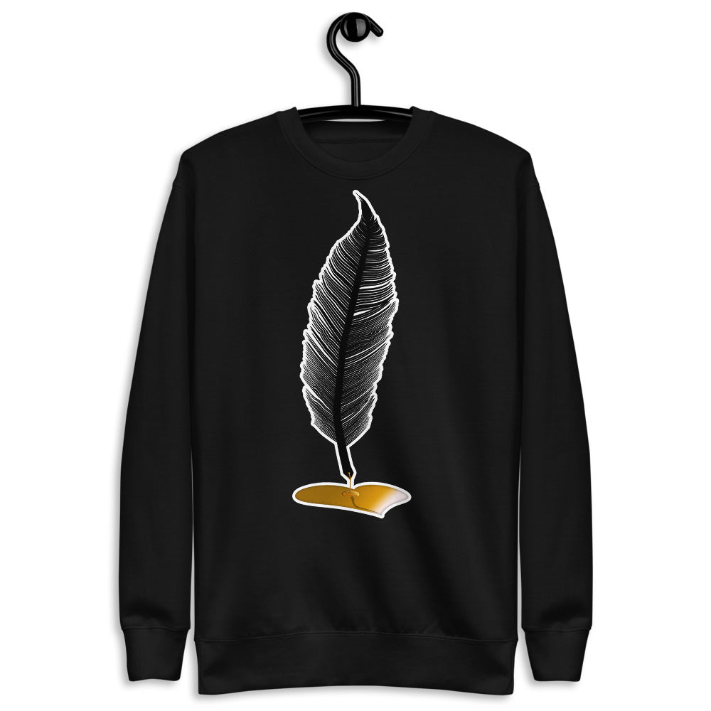 Golden Heart | unisex fleece pullover