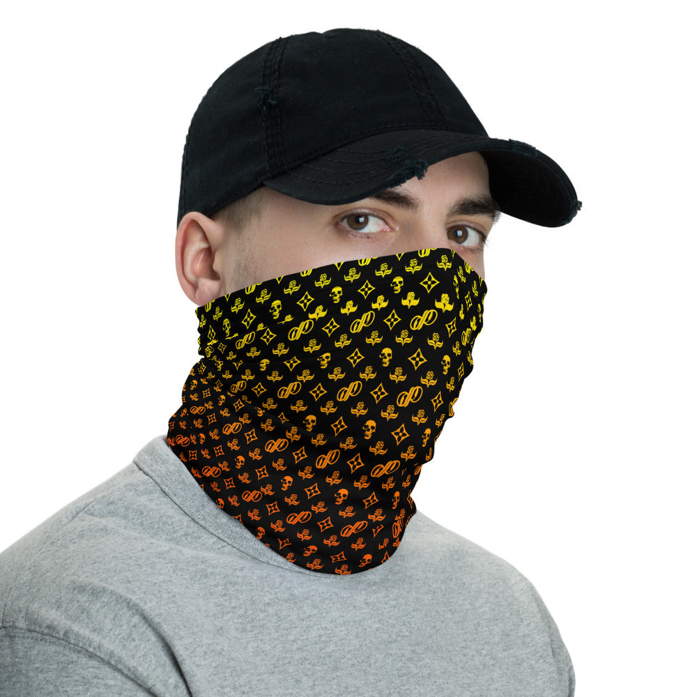 JPMonogram | rainbow neck gaiter