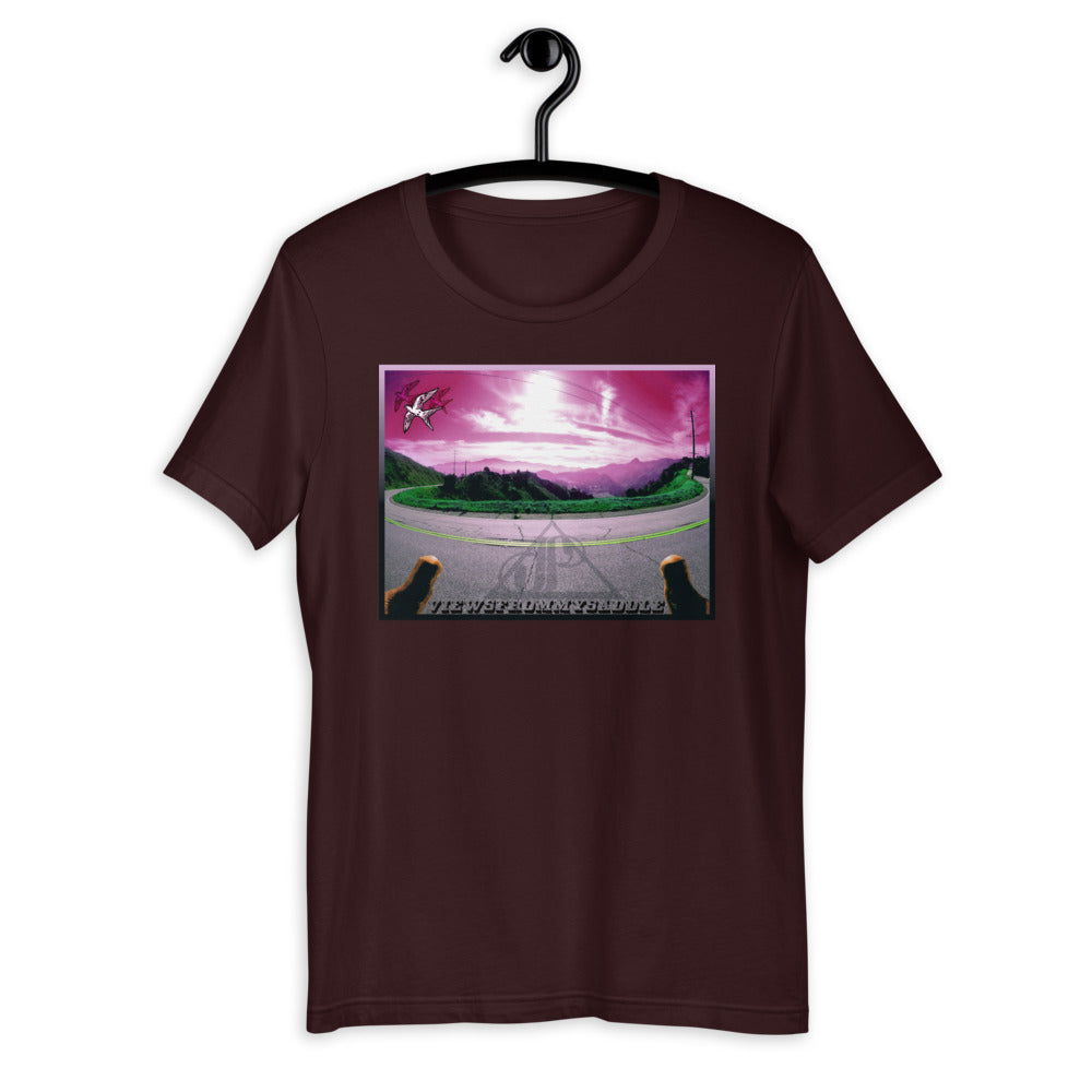 ViewsFromMySaddle | unisex cotton t-shirt