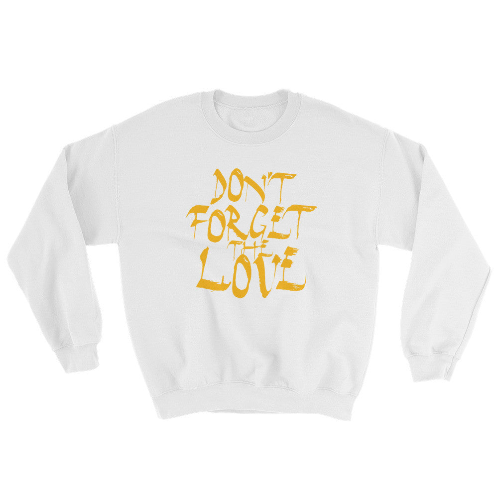 Don't Forget The Love | unisex pullover sweatshirt