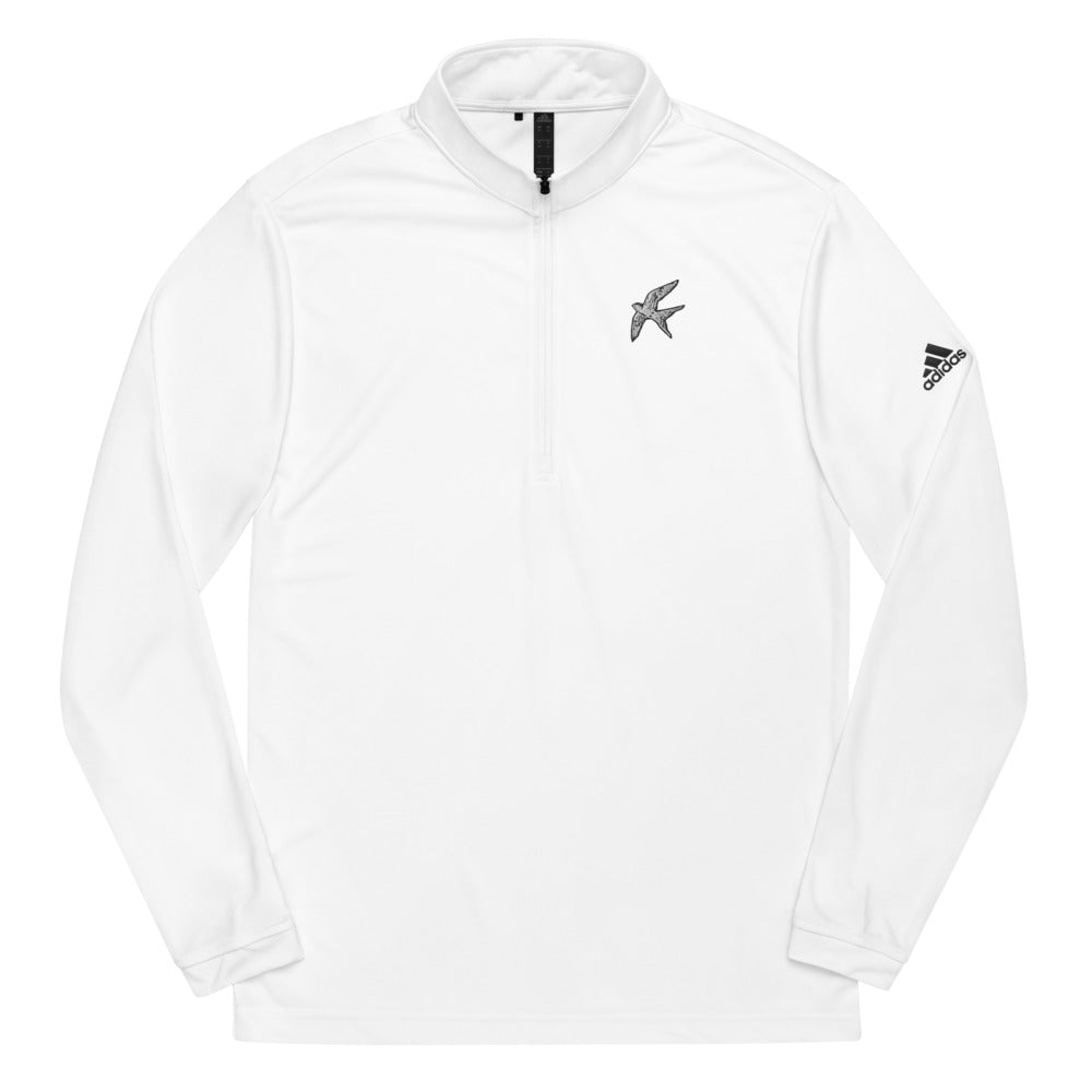 Love Bird | adidas unisex embroidered quarter zip pullover