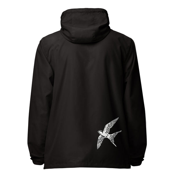 Love Bird | unisex lightweight zip up windbreaker