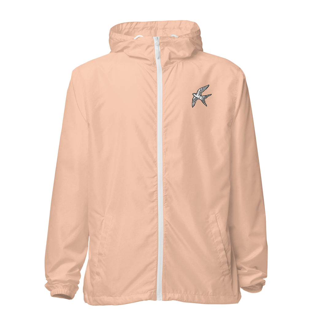 Love Bird | unisex lightweight zip up windbreaker