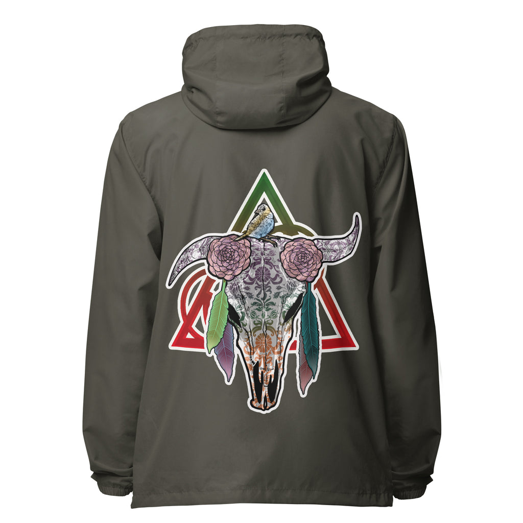 Sayulita Love | unisex lightweight zip up windbreaker