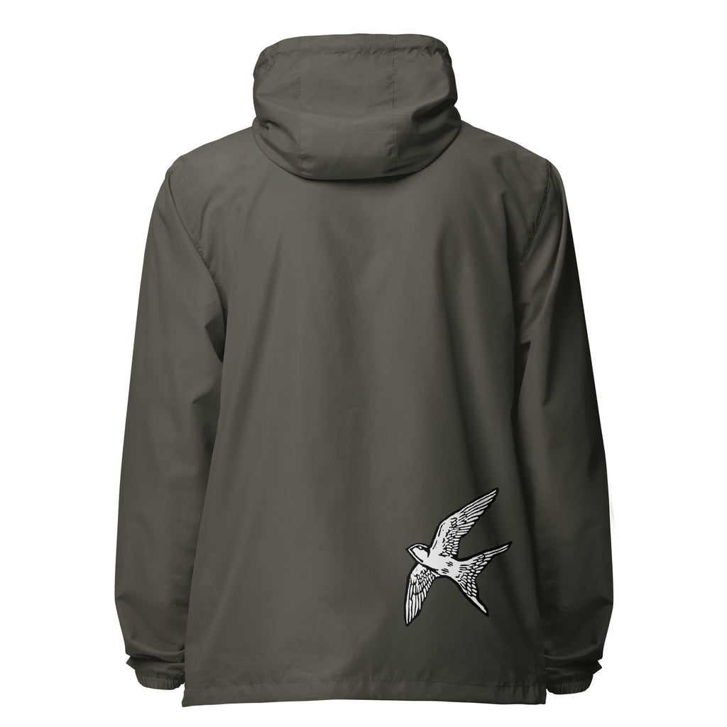 Love Bird | unisex lightweight zip up windbreaker