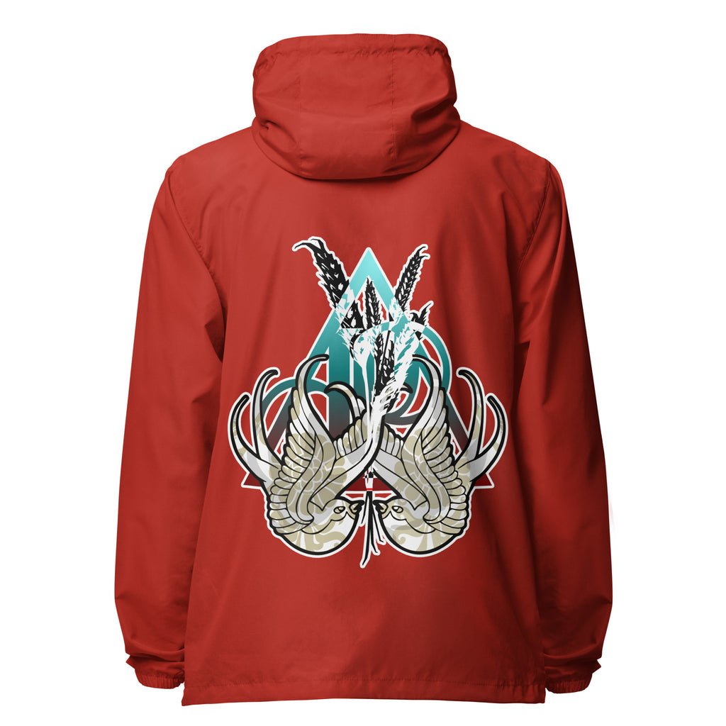 Abundance | unisex lightweight zip up windbreaker