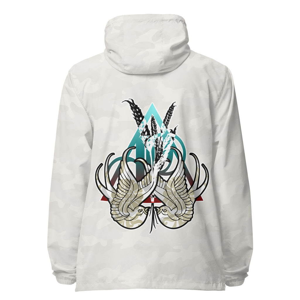 Abundance | unisex lightweight zip up windbreaker