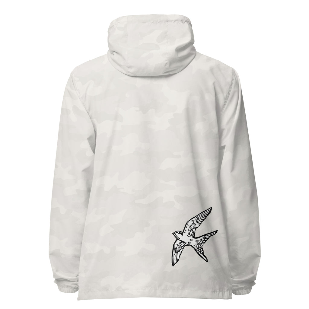 Love Bird | unisex lightweight zip up windbreaker