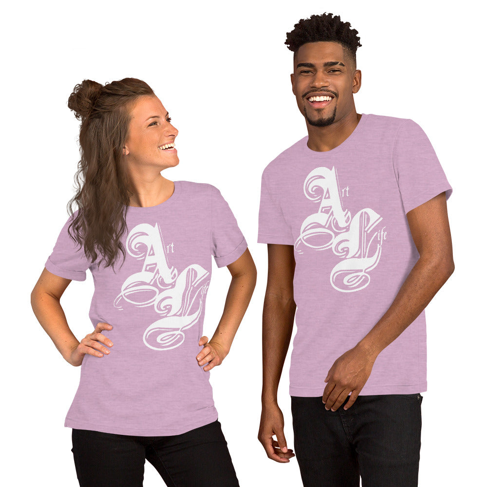 Art Life White | unisex cotton t-shirt