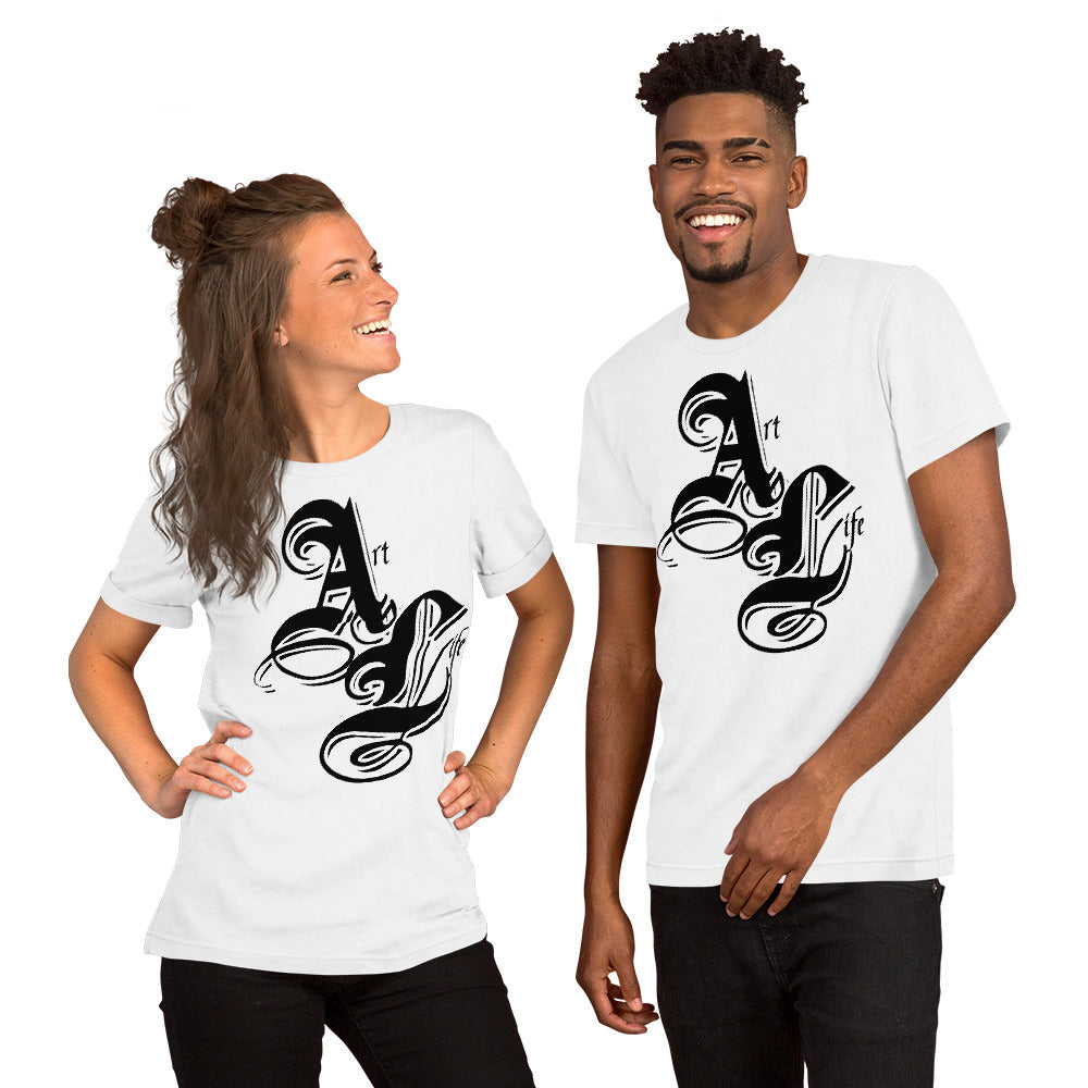 Art Life Black | unisex cotton t-shirt