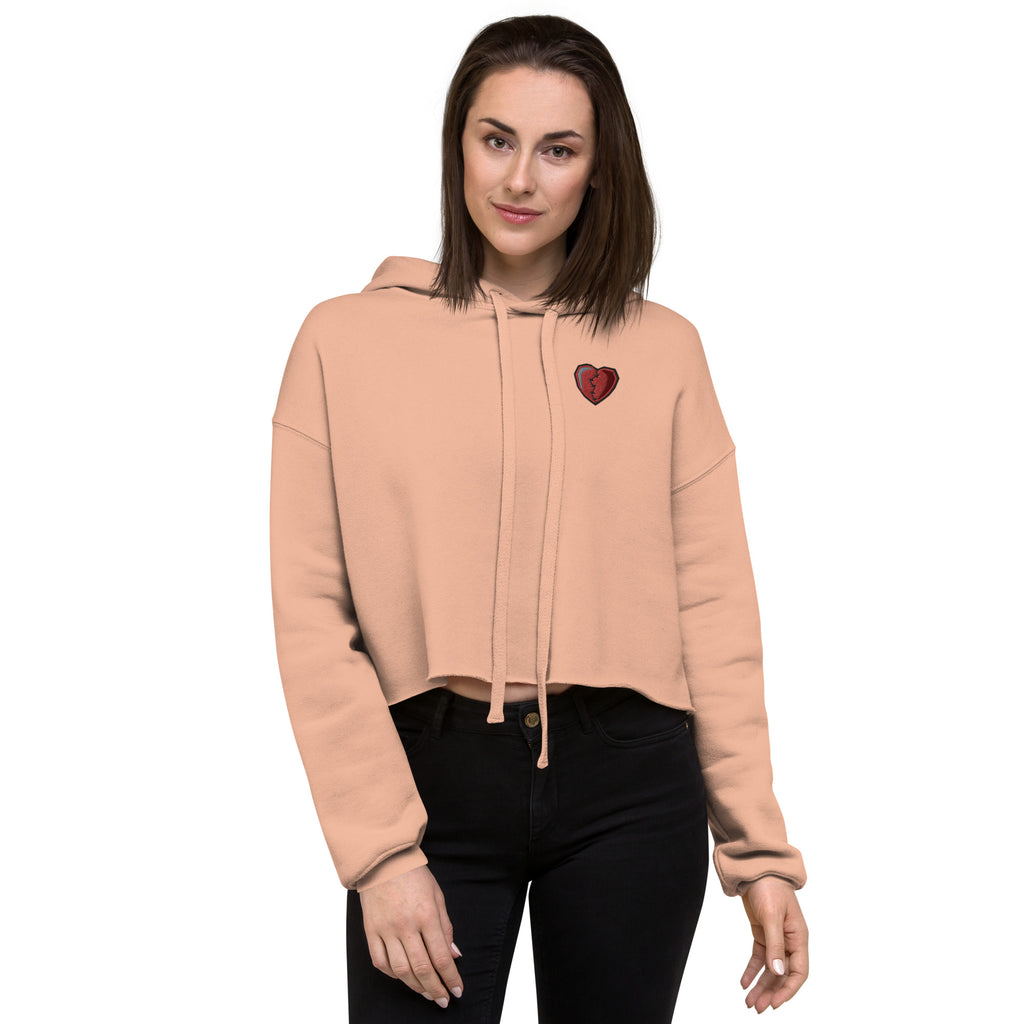 Healed Heart | crop hoodie