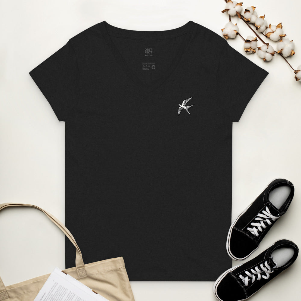 Love Bird | women’s recycled v-neck shirt