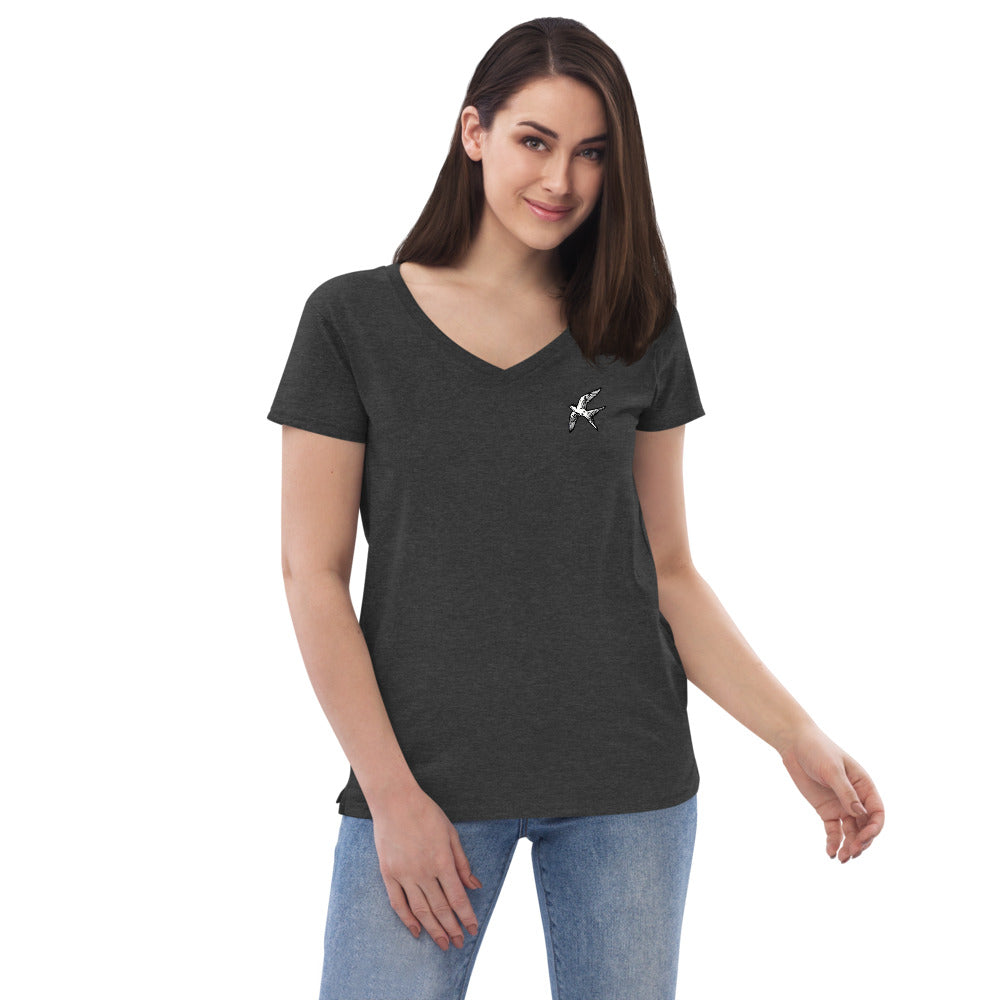 Love Bird | women’s recycled v-neck shirt