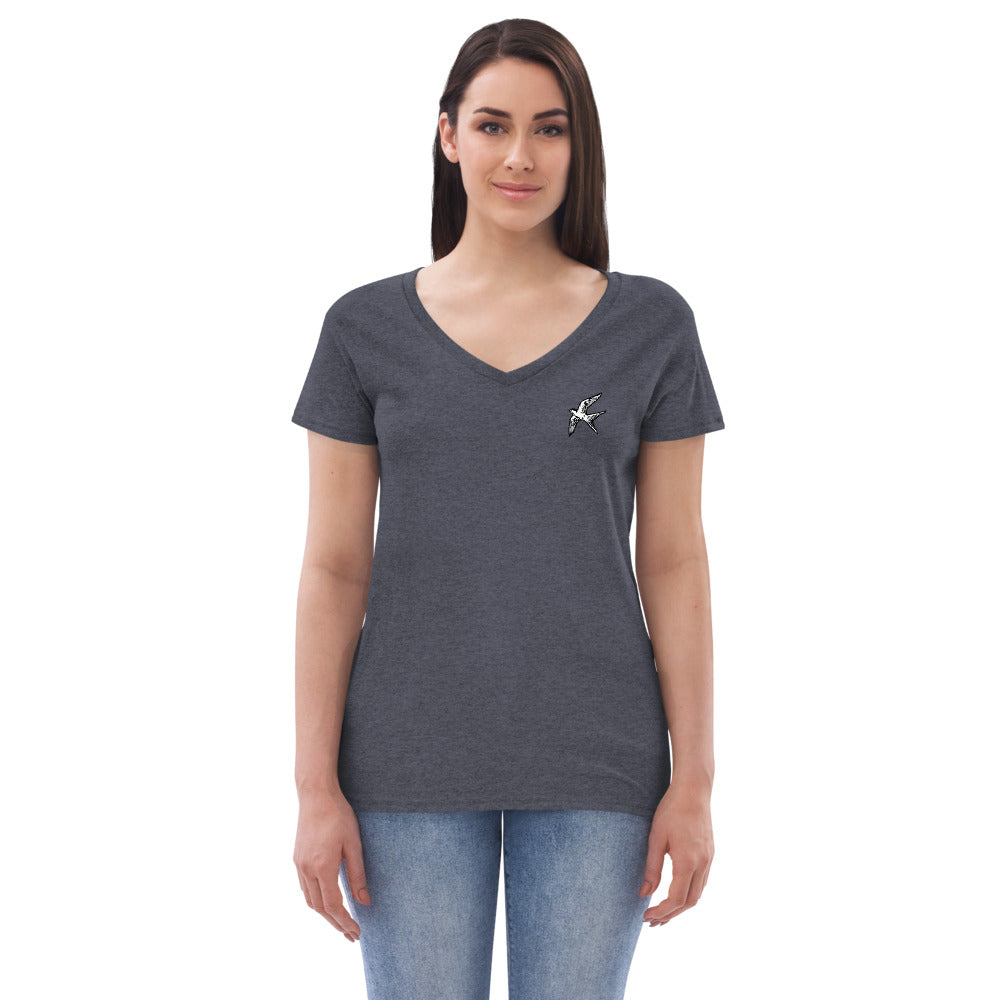 Love Bird | women’s recycled v-neck shirt