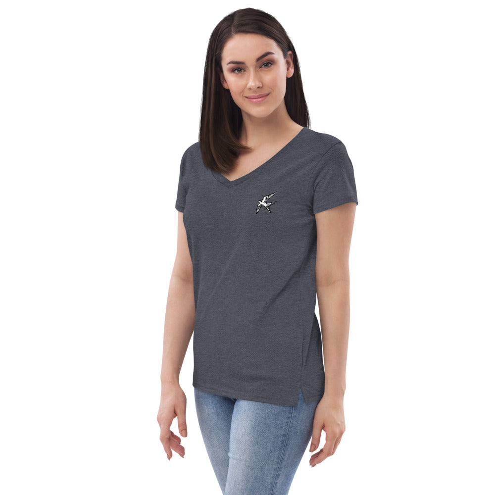Love Bird | women’s recycled v-neck shirt