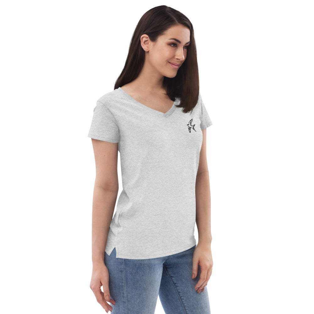 Love Bird | women’s recycled v-neck shirt